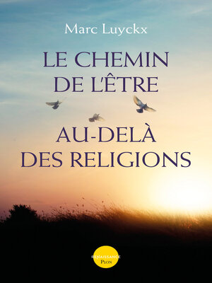 cover image of Le chemin de l'être au-delà des religions-Nouvelle édition